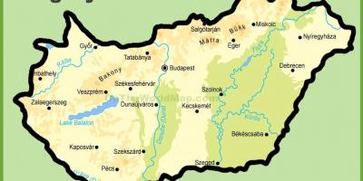 Budapesta מפה